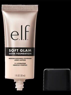 e.l.f Soft Glam Satin Foundation ✨ Hydrating Medium Coverage | Natural Glow | Vi